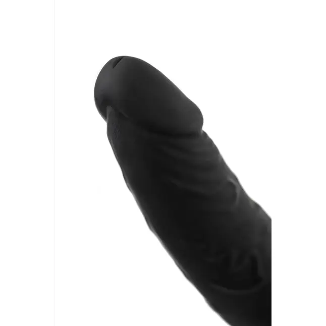 Черная насадка на пенис для двойного проникновения Black Red - 16,5 см - Black Red. Фотография 10.