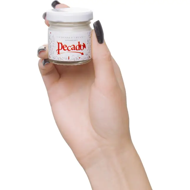 Массажная свеча Сoconut Cream - 35 мл. Фотография 5.
