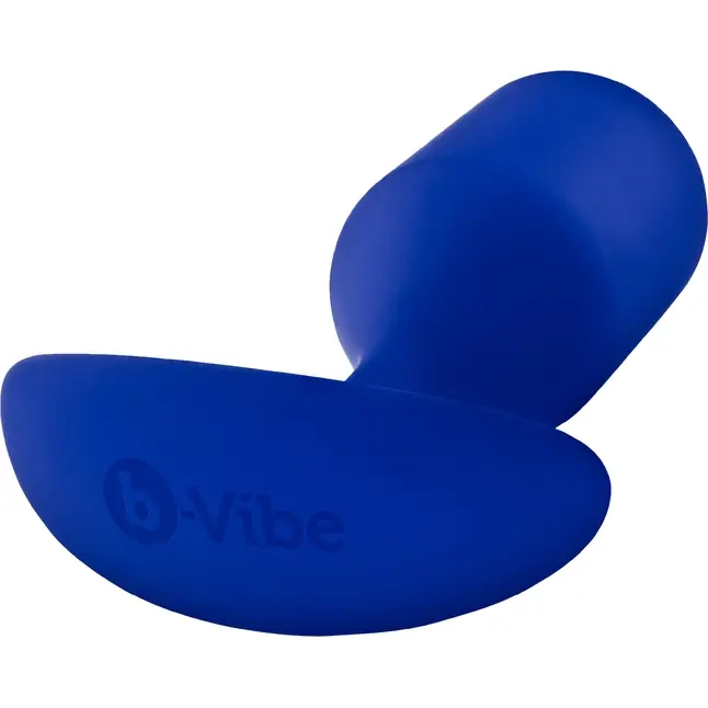 Синяя пробка для ношения Snug Plug 4 - 14,5 см. Фотография 5.