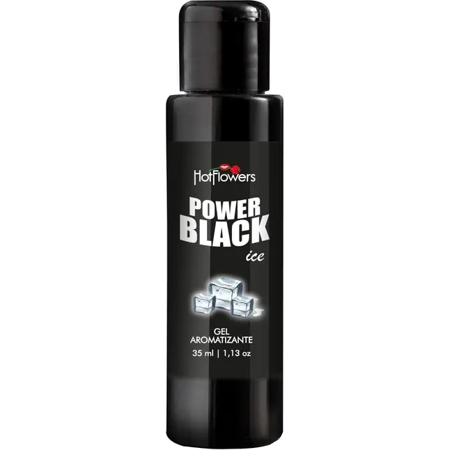 Стимулирующий гель для массажа Power Black - 35 мл
