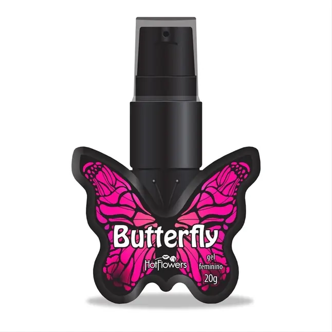 Возбуждающий клиторальный гель Butterfly со вкусом вишни - 25 гр