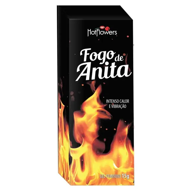 Стимулирующий женский гель Fogo de Anita с согревающим и вибрирующим действием - 15 гр. Фотография 2.