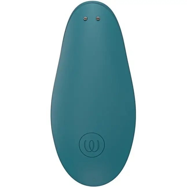 Темно-бирюзовый бесконтактный клиторальный стимулятор Womanizer Liberty 2. Фотография 4.