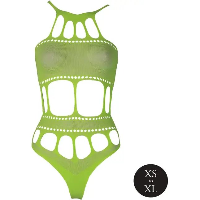 Стильное зеленое боди Body with Grecian Neckline - Ouch!. Фотография 7.