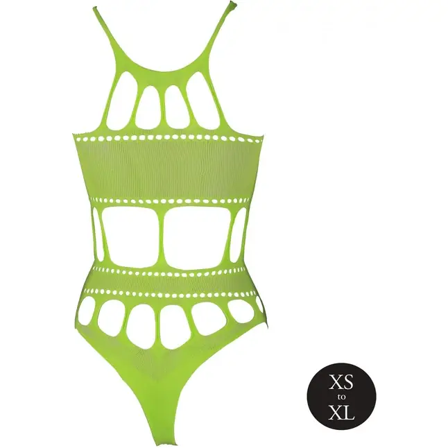 Стильное зеленое боди Body with Grecian Neckline - Ouch!. Фотография 8.