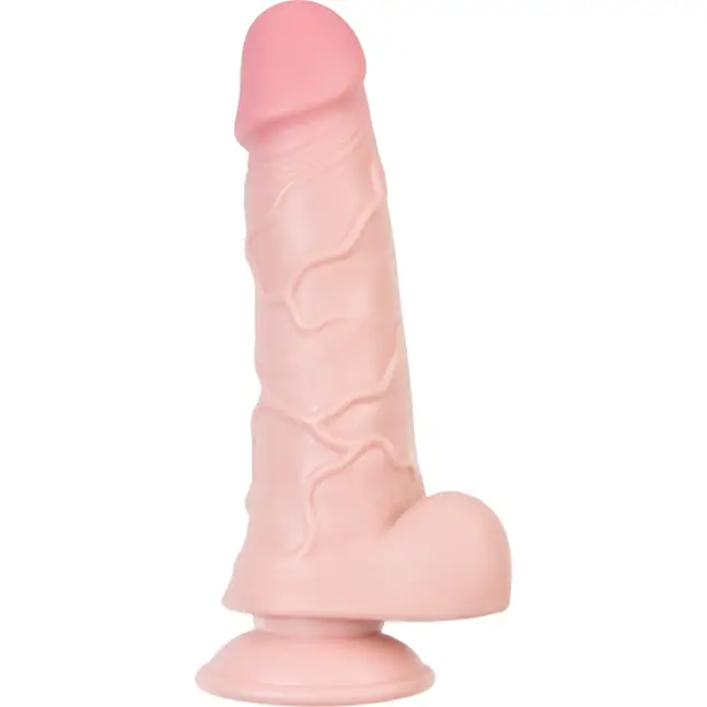 Телесный реалистичный фаллоимитатор My Dainty - 20,5 см - My Babe by RealStick
