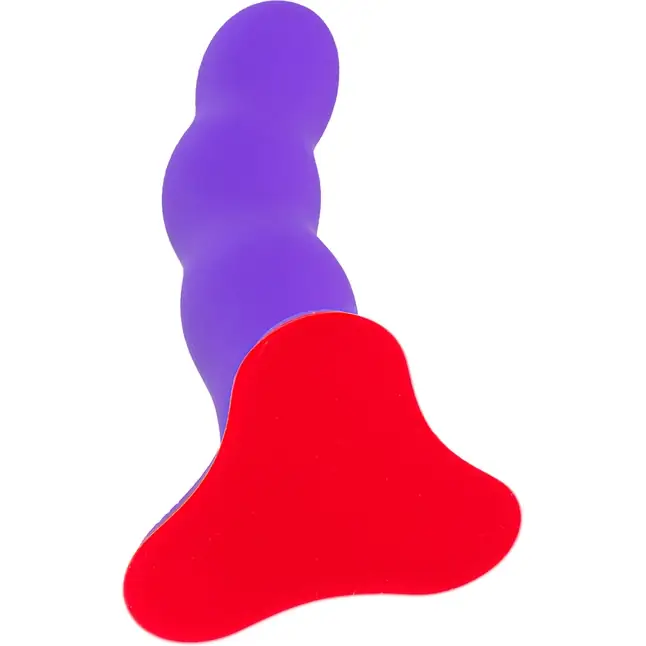 Фиолетовый фаллоимитатор Stubs Bouncer - 18,5 см. Фотография 8.