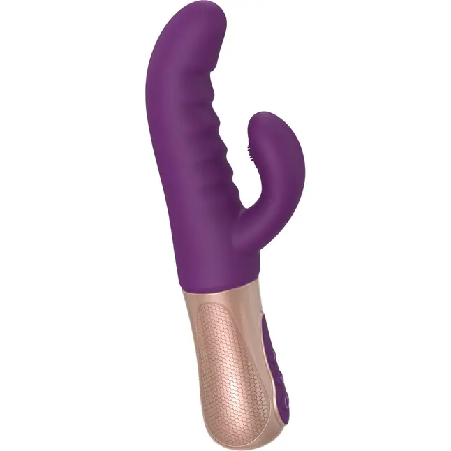 Фиолетовый вибратор-кролик Sassy Bunny - 21 см
