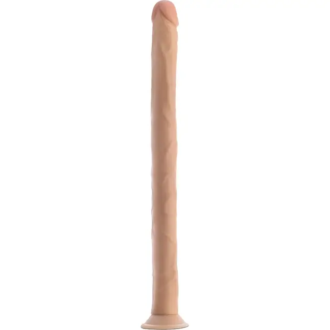Телесный фаллоимитатор 19 Inch Long Realistic Dildo - 48,3 см - Dr. Skin