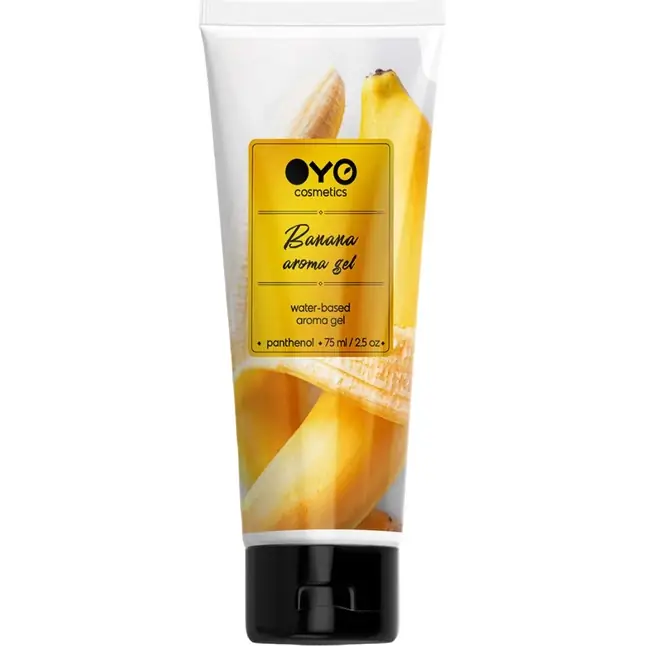 Лубрикант на водной основе OYO Aroma Gel Banana с ароматом банана - 75 мл