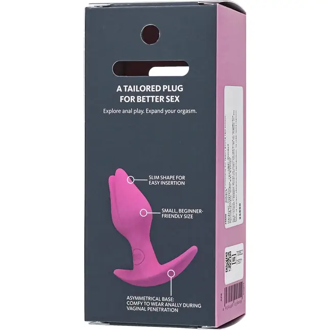 Розовый анальный стимулятор Bootie Fem - 8,5 см. Фотография 10.