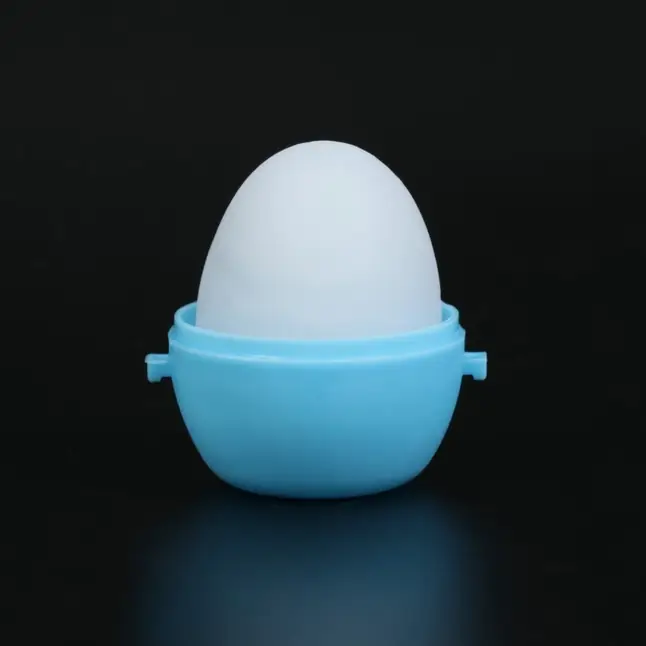 Рельефный мастурбатор EGG в синем футляре - Оки-Чпоки. Фотография 2.
