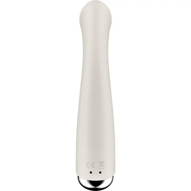Телесный вибратор для G-стимуляции Spinning G-Spot 1 - 17 см. Фотография 7.