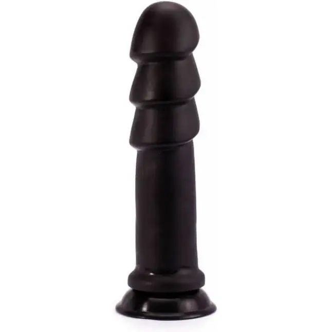 Черный анальный фаллоимитатор 11.25 King Sized Anal Ripples - 28 см