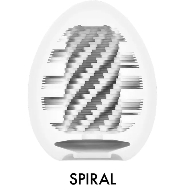 Мастурбатор-яйцо Tenga Egg Spiral - EGG Series. Фотография 2.