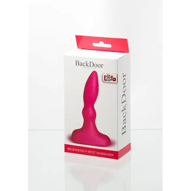 Розовый анальный стимулятор Beginners p-spot massager - 11 см - Back Door Collection. Фотография 4.