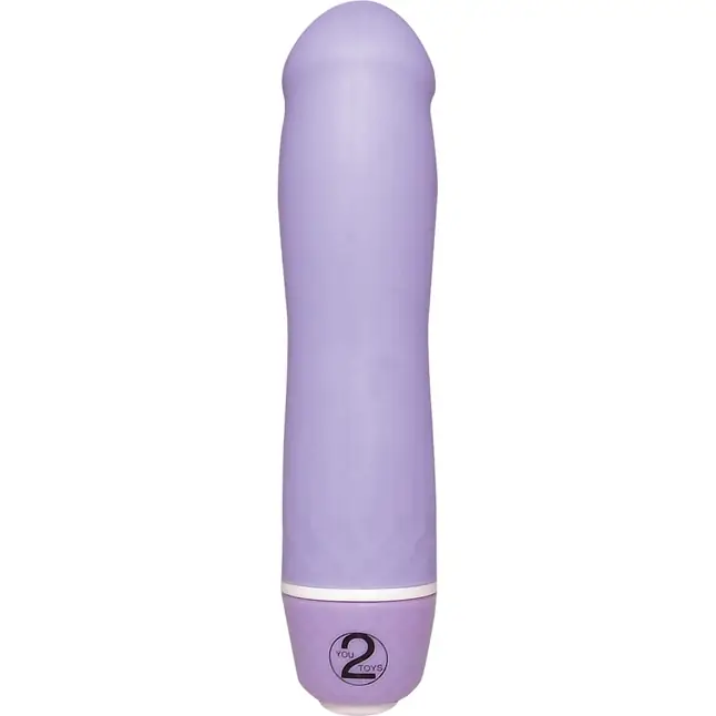 Сиреневый мини-вибратор Mini Sweety - 12,4 см - Sweet Smile. Фотография 3.