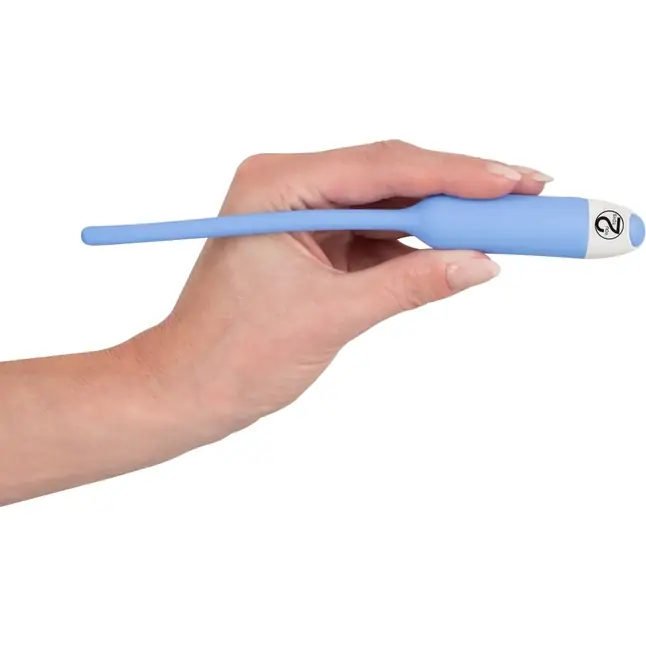Голубой вибратор для уретры Dilator Vibe - 19 см - You2Toys. Фотография 3.