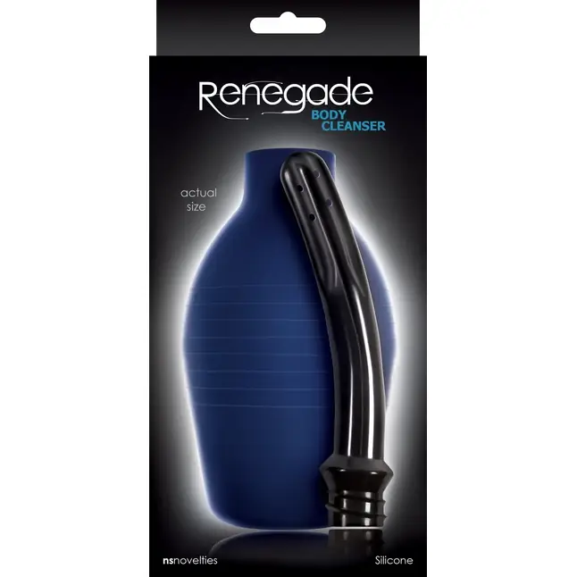 Синий анальный душ Renegade Body Cleanser - Renegade. Фотография 2.