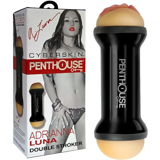 Двусторонний мастурбатор Penthouse Double-Sided Stroker Adrianna Luna - Penthouse. Фотография 2.