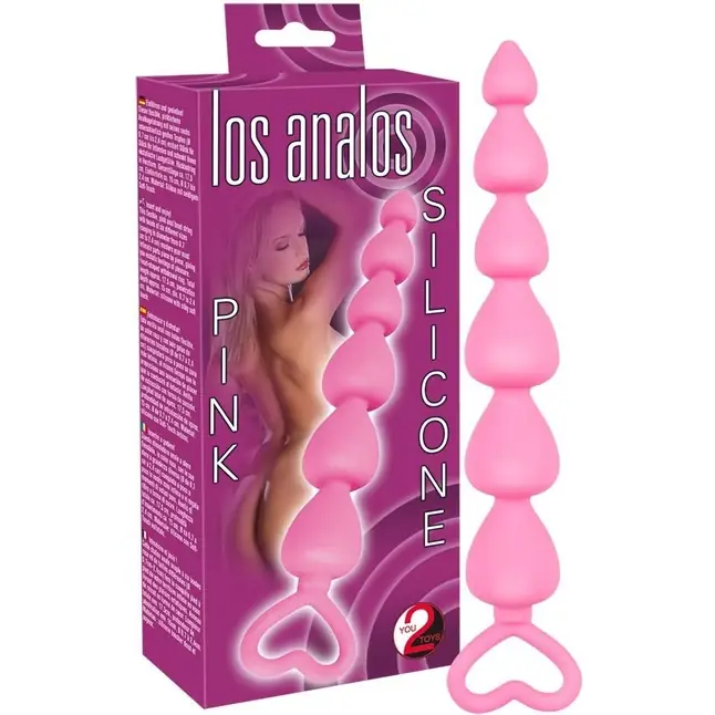 Розовый анальный стимулятор - 17,5 см - You2Toys