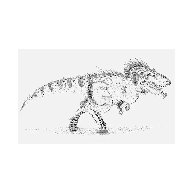 Черный фаллоимитатор Itemirus - 32 см - Dinoo. Фотография 3.