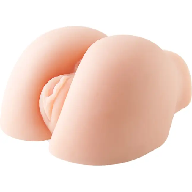 Вибровагина с волнительными губками и анусом Joshua Red Plum. Фотография 3.