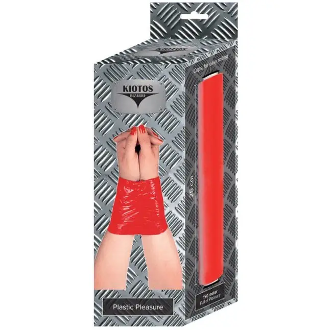 Рулон красной ленты для фиксации - 150 м - Kiotos Bizarre
