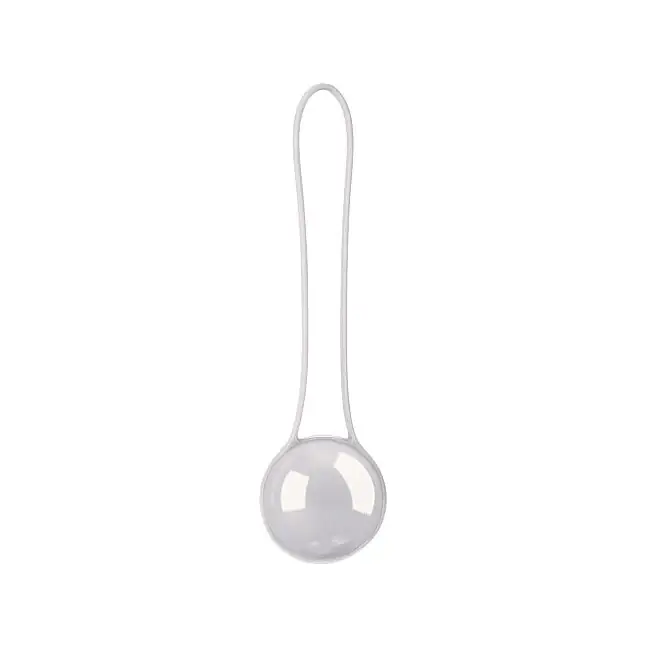Серебристый вагинальный шарик Pleasure Ball Deluxe - Shots Toys