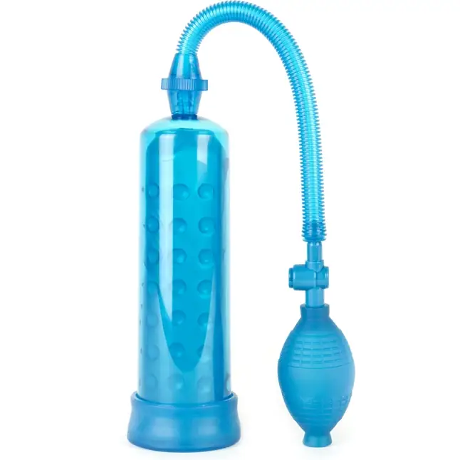 Вакуумная помпа Bubble Power Blue - Shots Toys