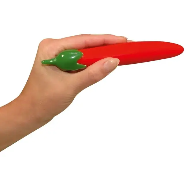 Оригинальный красный вибратор в форме перчика - 16 см - You2Toys. Фотография 2.