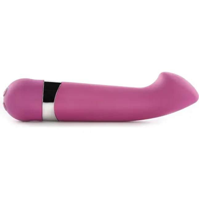 Розовый вибромассажёр для G-стимуляции THE EMILI BIG O G-SPOT - 17,2 см