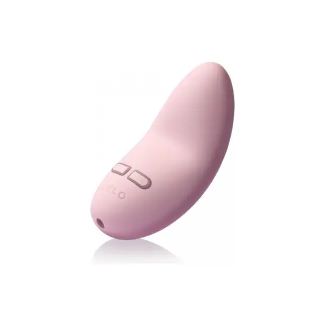 Розовый клиторальный вибромассажёр Lily 2 Pink с ароматом розы и глицинии