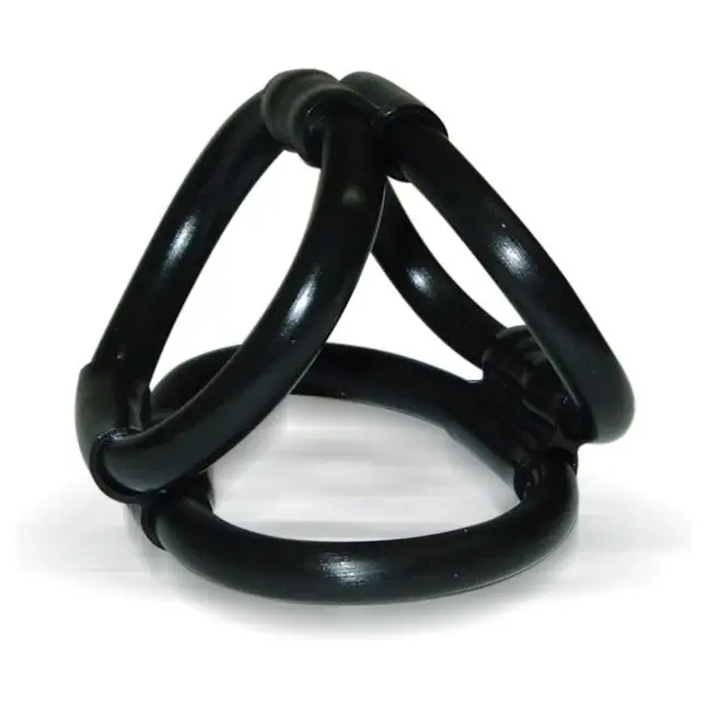 Эрекционное кольцо Tri Ring Cock Cage