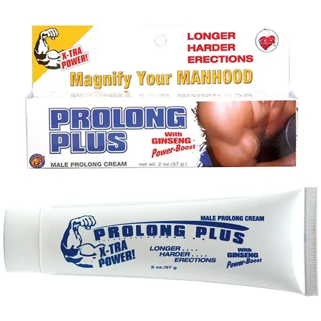 Крем-пролонгатор Prolong Plus with Ginseng Power-Boost - 57 гр - TLC. Фотография 2.