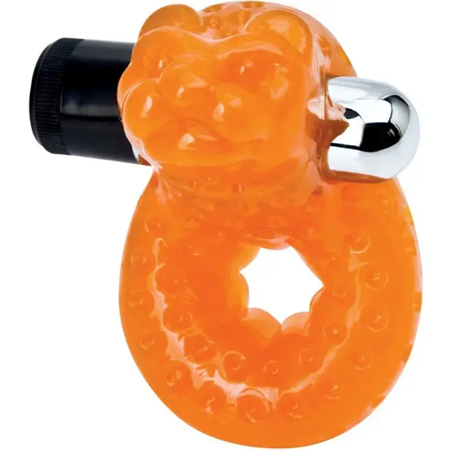 Эрекционное кольцо со стимулятором клитора Sex Please! Morozko Vibrating Cock Ring - Sex Please!