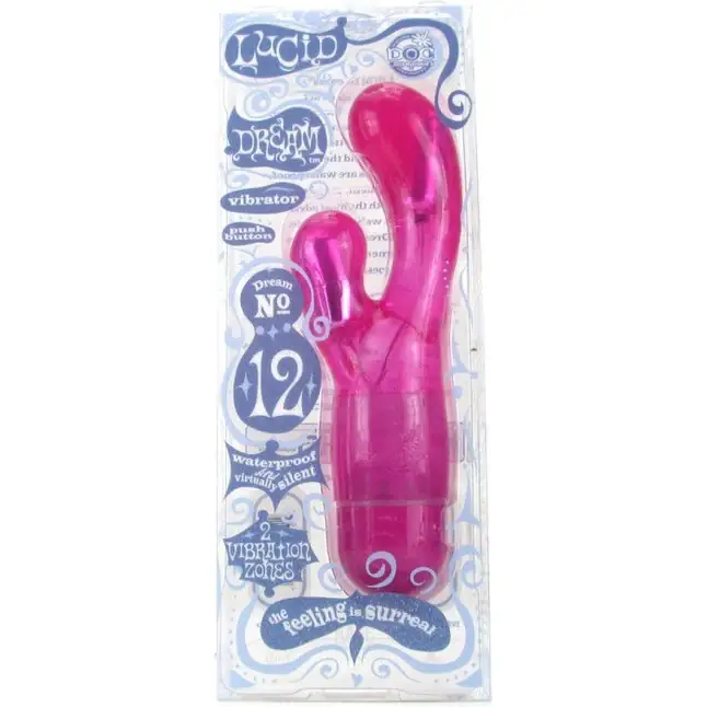 Розовый вибромассажер Lucid Dream Magenta - 17,7 см - Lucid Dream. Фотография 2.
