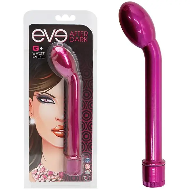 Ярко-розовый вибратор для точки G Eve Eve After Dark G-Spot Vibe - 20 см - Eve After Dark. Фотография 2.