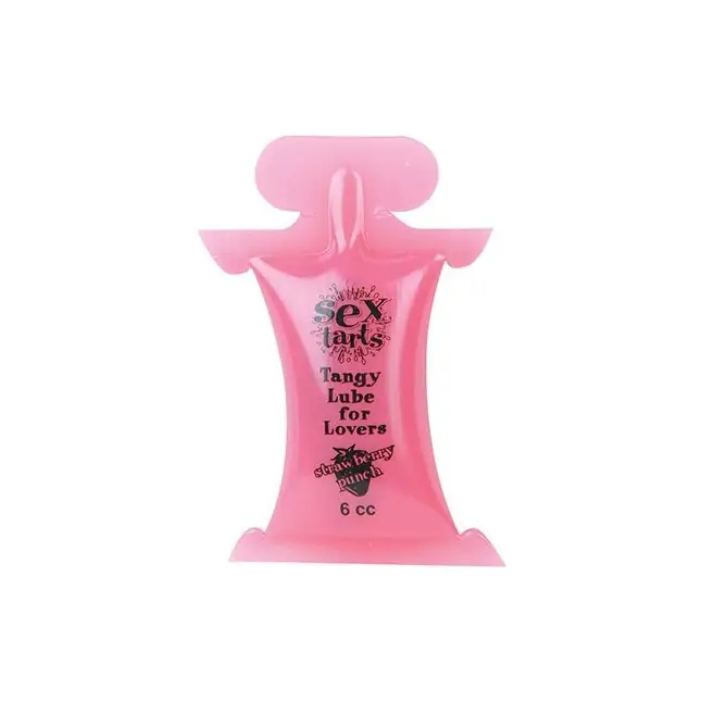 Вкусовой лубрикант с ароматом клубники Sex Tarts Lube - 6 мл - Sex Tarts