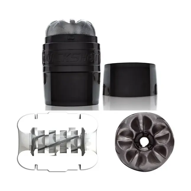 Мастурбатор Fleshlight - Quickshot Masturbator Silver. Фотография 3.