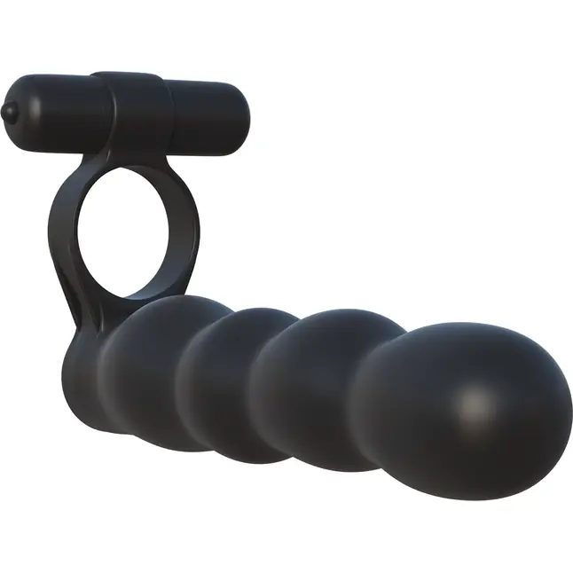 Эрекционное кольцо для двойного проникновения Posable Partner Double Penetrator - Fantasy C-Ringz
