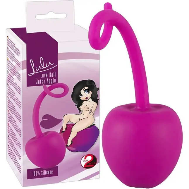 Вагинальный шарик в форме вишенки Lulu - You2Toys