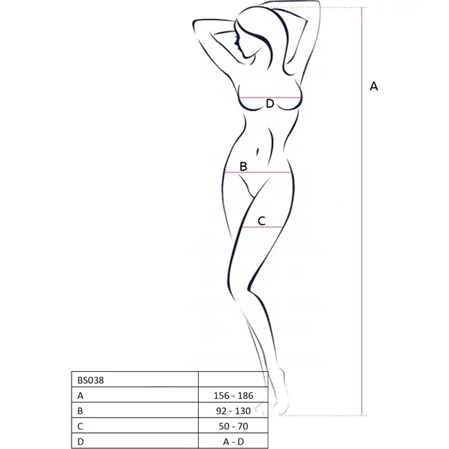 Комбинезон-сетка с пикантными вырезами и имитацией чулок - Erotic Line. Фотография 5.