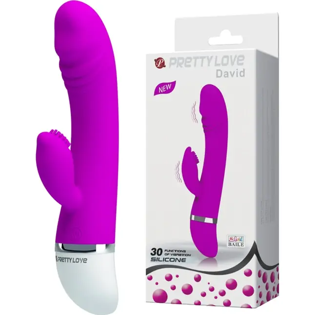 Вибратор Pretty Love David - 18,5 см - Pretty Love. Фотография 8.