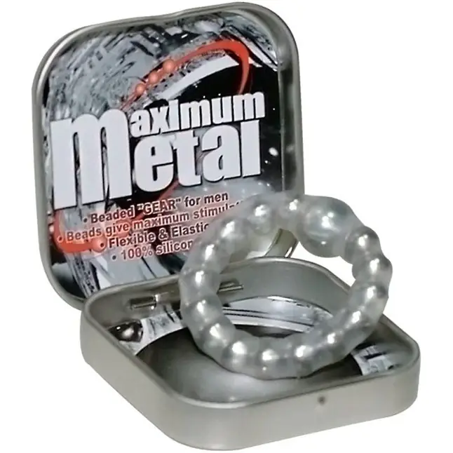 Эрекционное кольцо Maximum Metal Ring. Фотография 2.