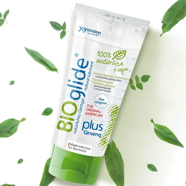 Гель-лубрикант на водной основе BIOglide plus Ginseng - 100 мл. Фотография 2.