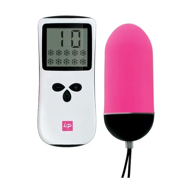 Розовое виброяйцо Vibrating Egg Pink - 8 см