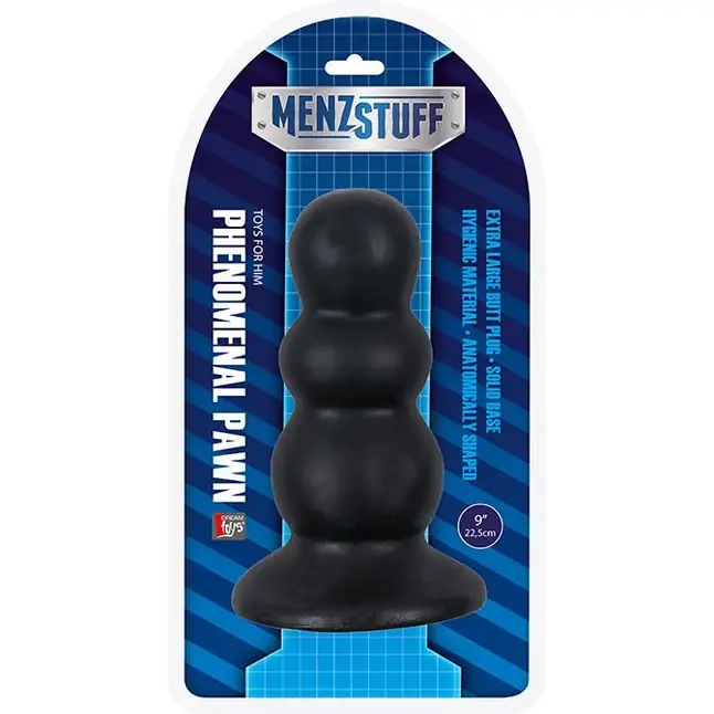 Гигантская анальная пробка MENZSTUFF PHENOMENAL PAWN - 22,5 см - MenzStuff. Фотография 2.
