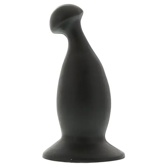 Чёрный массажёр простаты или точки G PURE ANAL G BUTT PLUG - 15 см - Pure Vibes