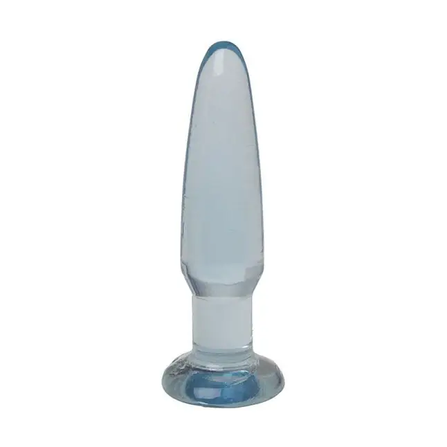 Голубая анальная пробка UNISEX UNI PLUG - 11 см